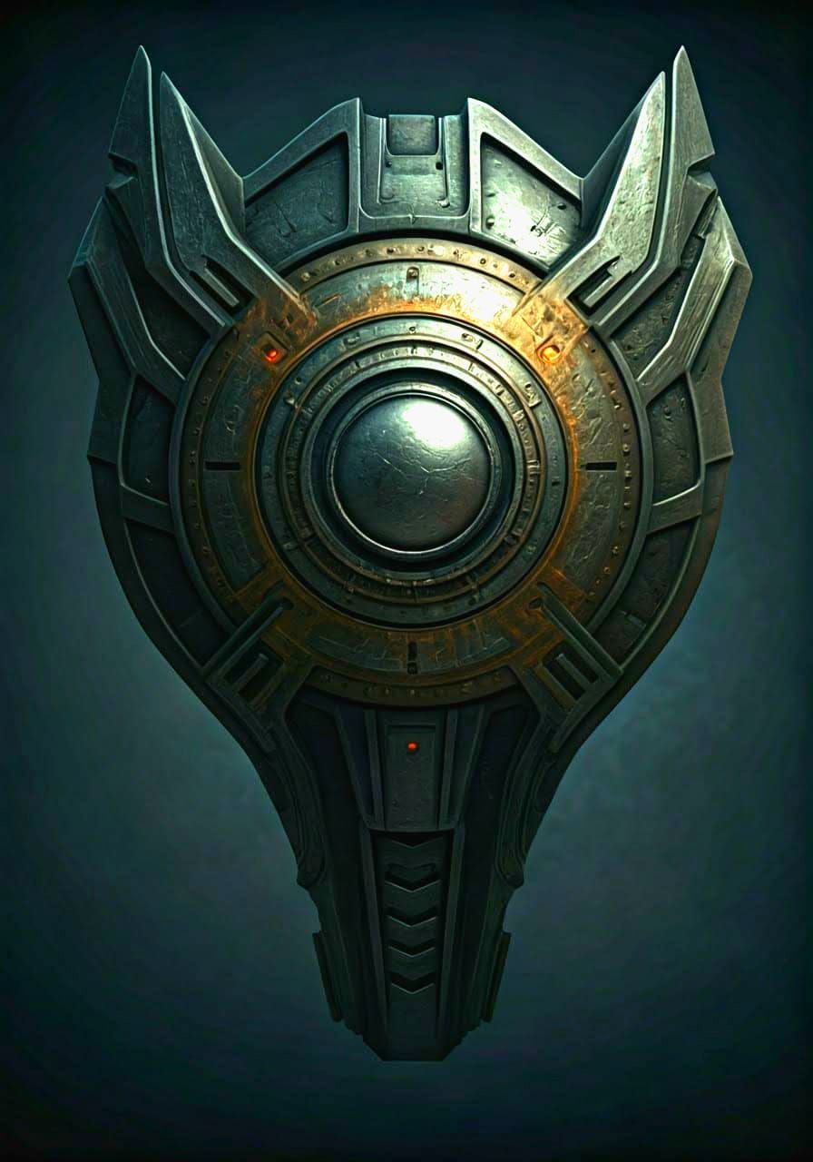 Predator's Futuristic Ship Form Shield in Prey Movie