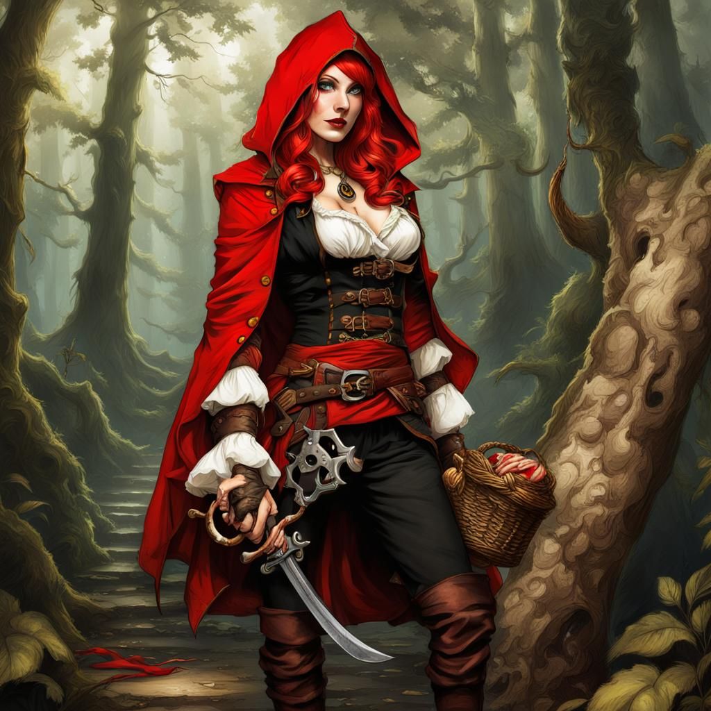 Pirate Red Riding Hood: A Swashbuckling Fairytale