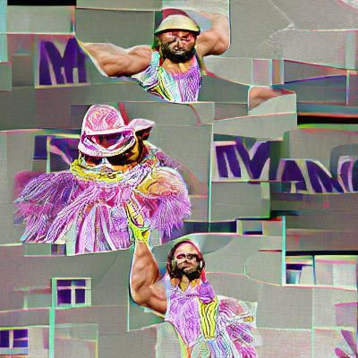 Macho Man Randy Savage Digital Portrait