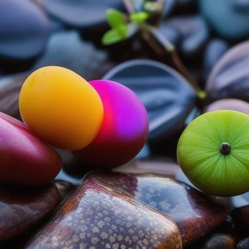 Colorful Cinematic Scene in Triadic Colors