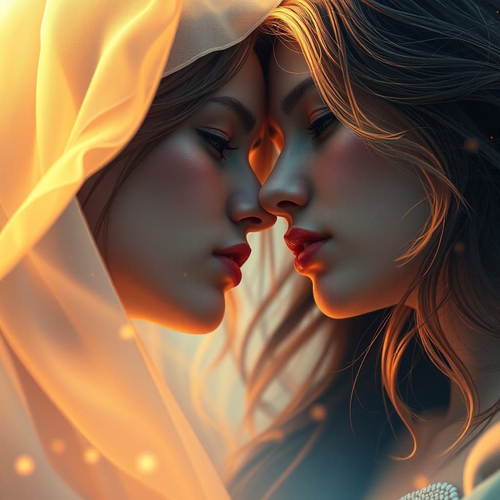 Ethereal Love in a Mystical Realm