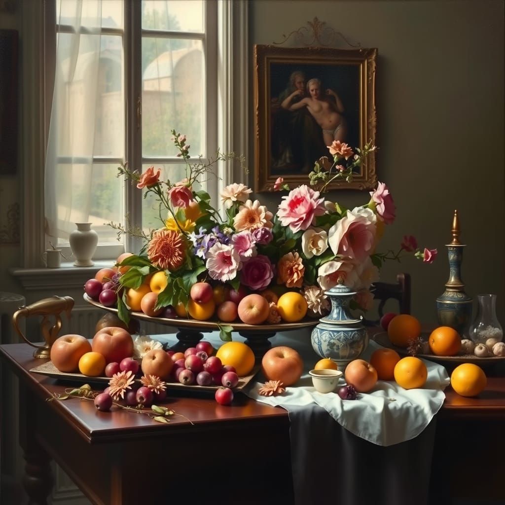 Still Life Painting Inspired by Dutch Masters