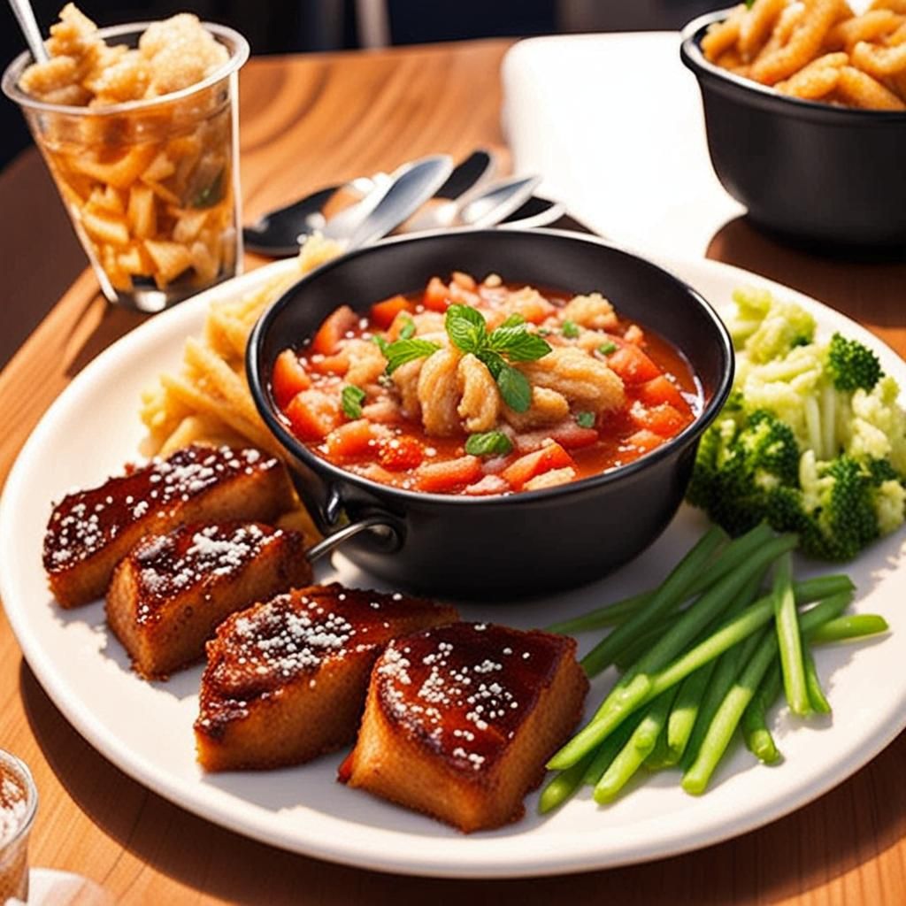 AI Generated Image of Food