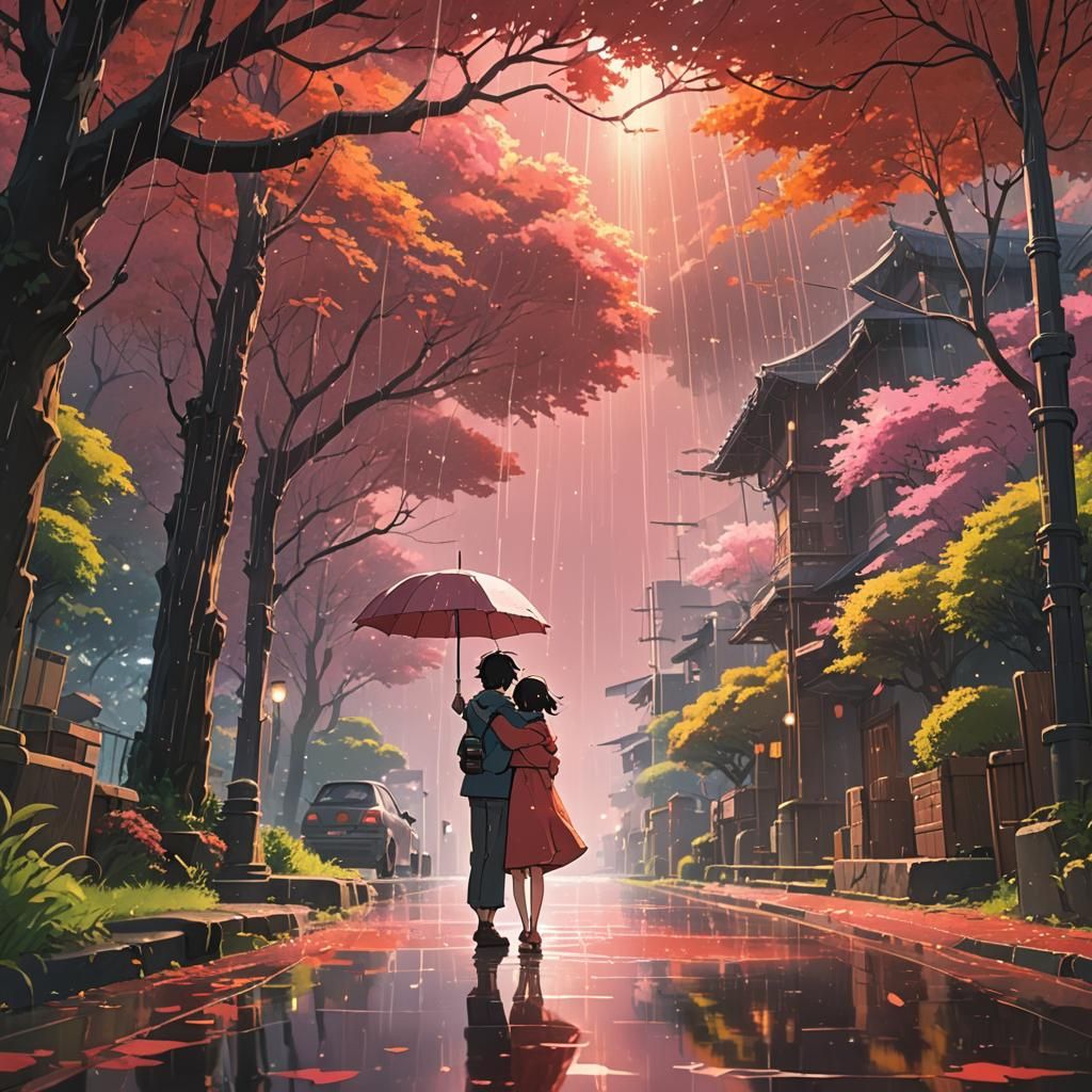 God Embracing World: Anime Key Visual