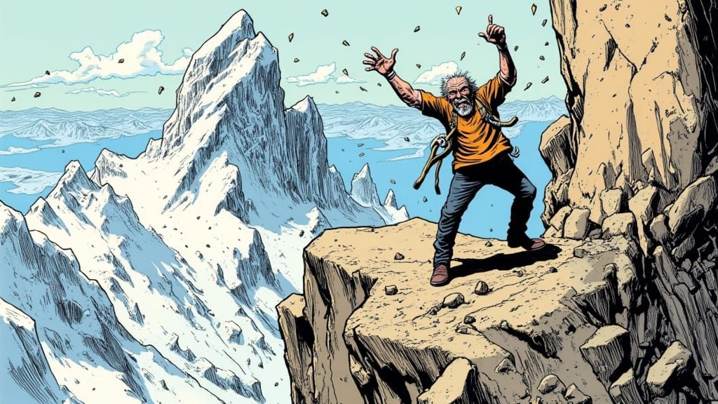 Mountain Climbing Insanity!