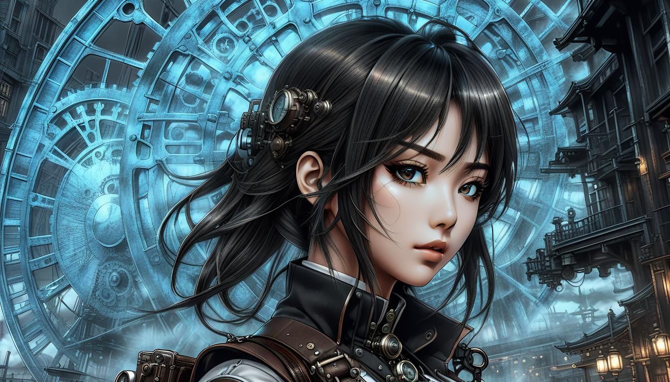ANIME STEAMPUNK GIRL