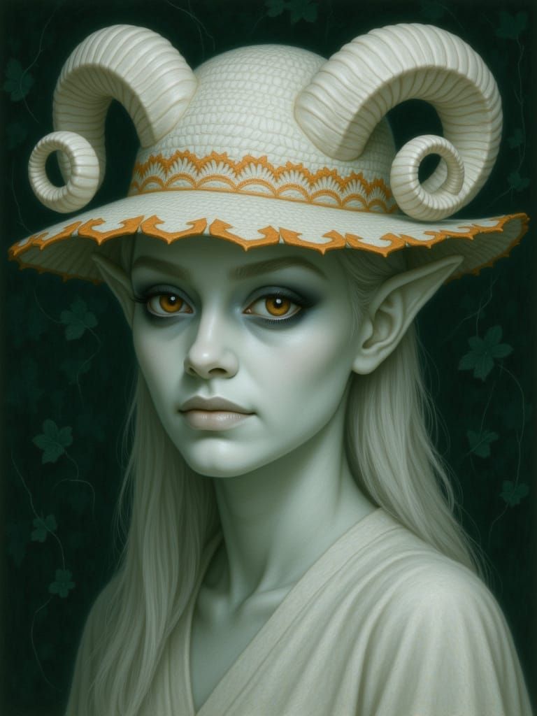 hat with horns