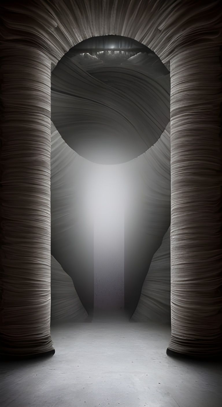 Exploding Passageway with Dynamic Lighting Effects