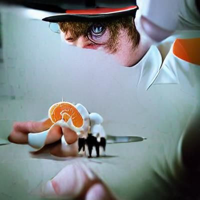 Surreal Clockwork Orange Mechanism