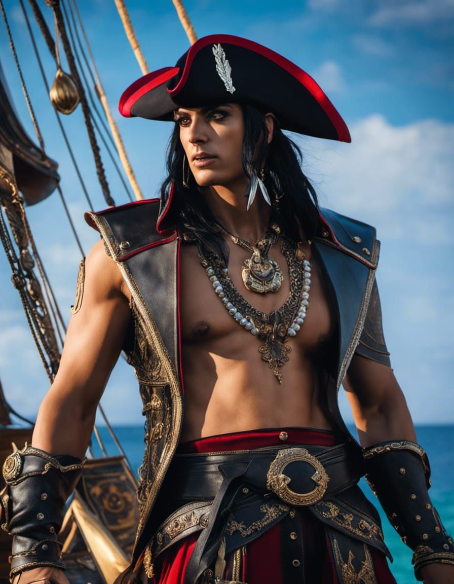 Intense Pirate King Concept Art