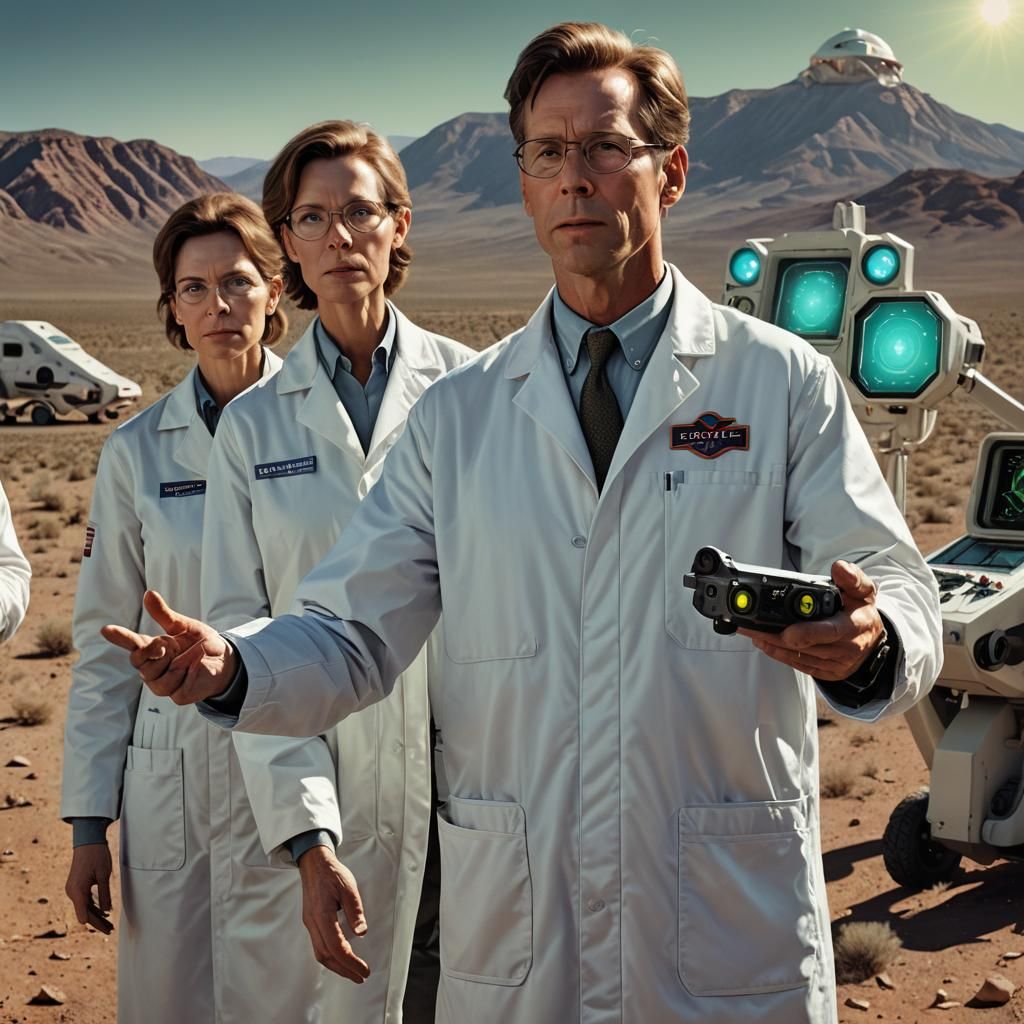 Bob Lazar and Alien Device at Area 51