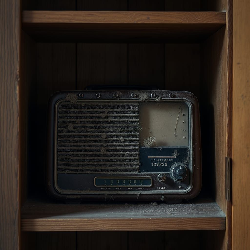 Vintage Tube Radio in High Definition