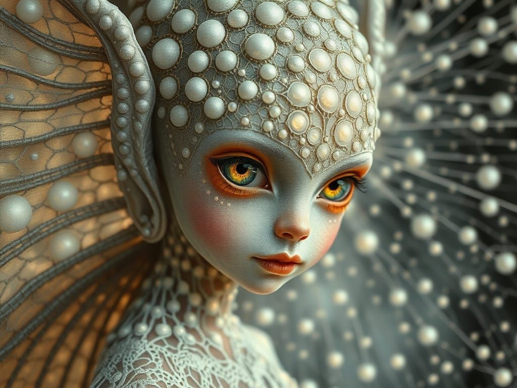 Alien Beauty in Exquisite Postmodern Style