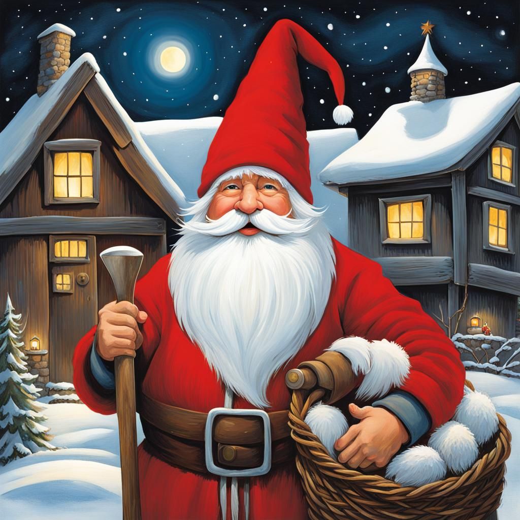 The Nisse (or Tomte) are cherished and sometimes mischievous beings in Scandinavian folklore, closely linked to homes an...