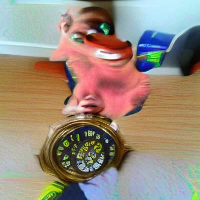 AI Image from Blank Prompt