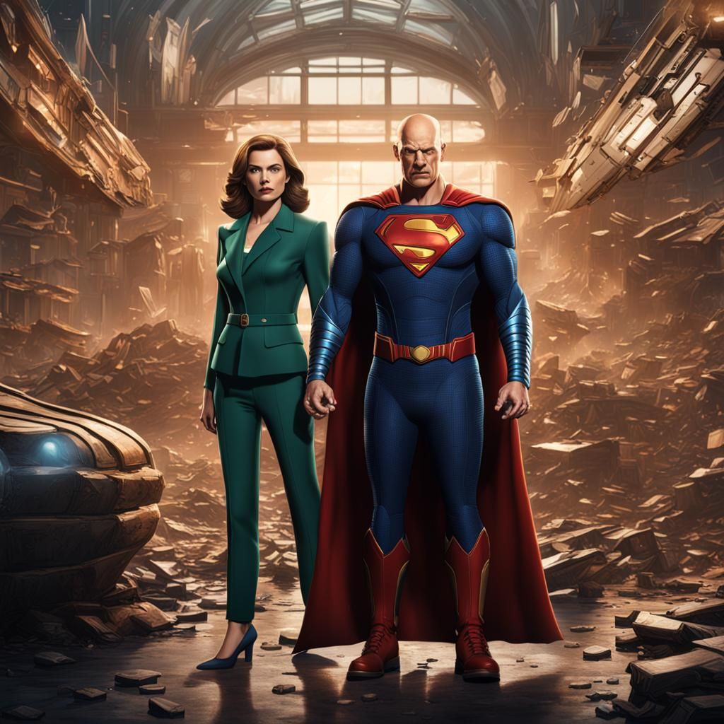 Lois Lane and Lex Luthor Fusion Character