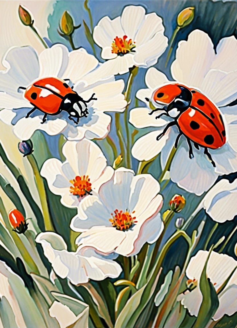 Jolie coccinelle