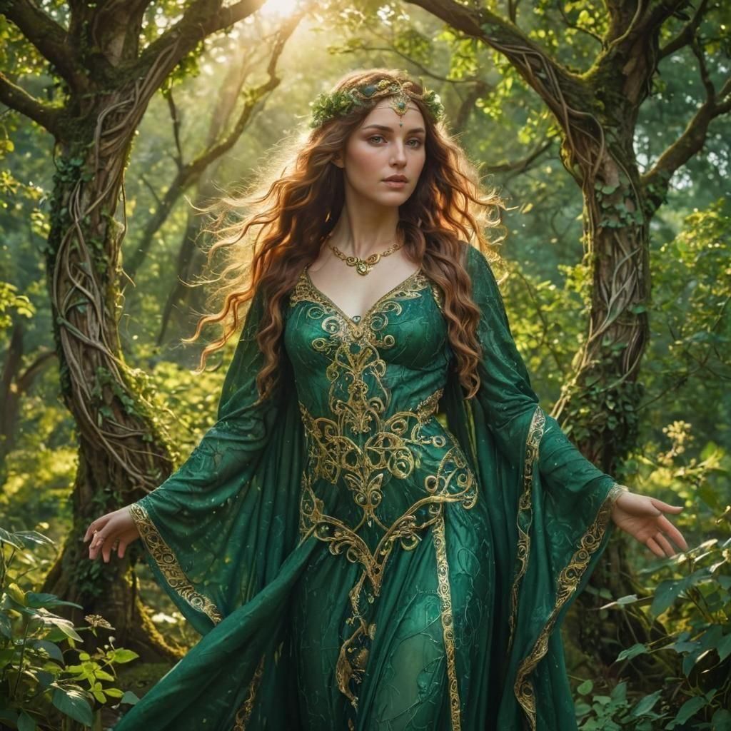 Danu: Celtic Goddess of Earth and Rivers