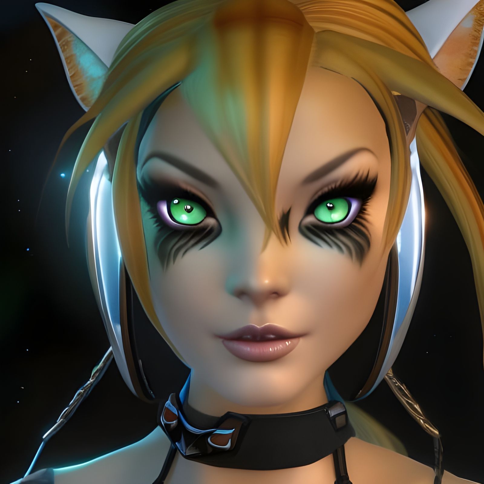 Sarah Kerrigan as Catgirl from StarCraft