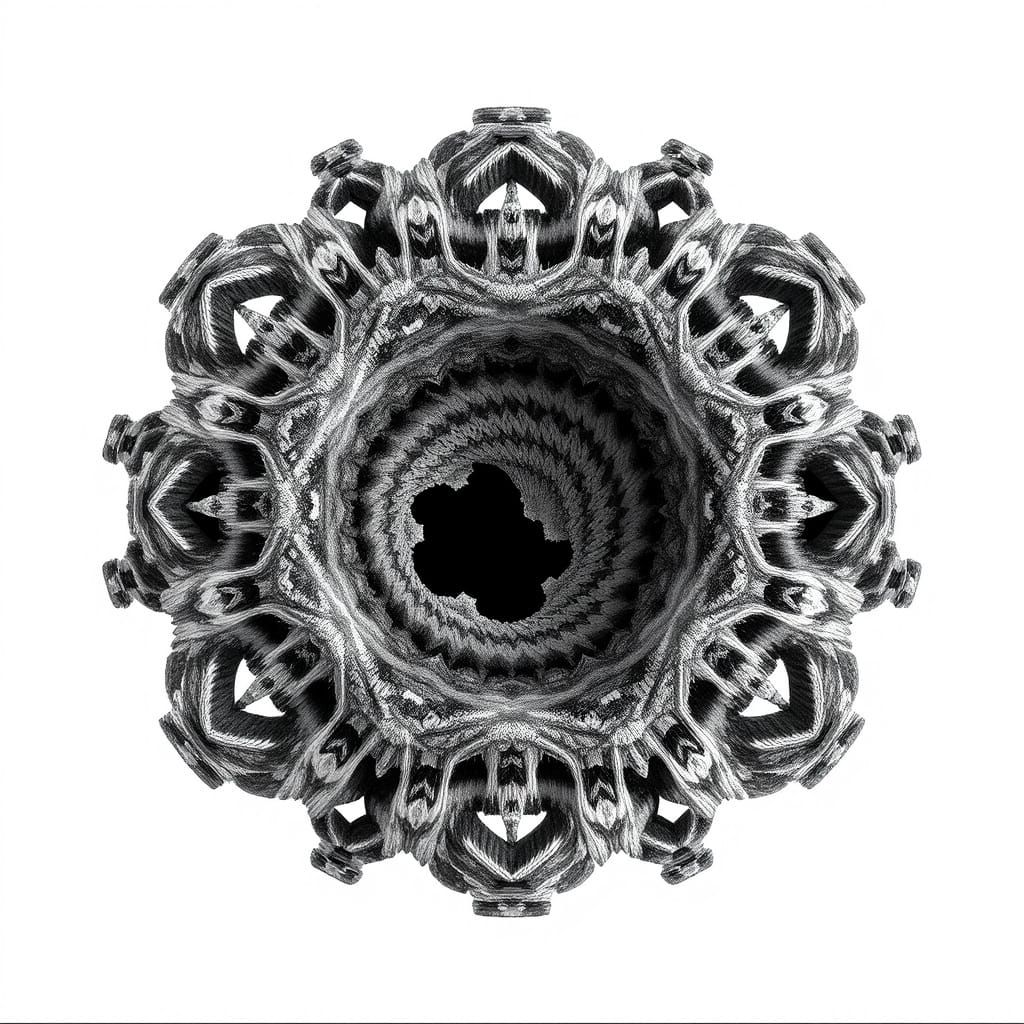 3D Fractal Manifold with Anthropomorphic Features