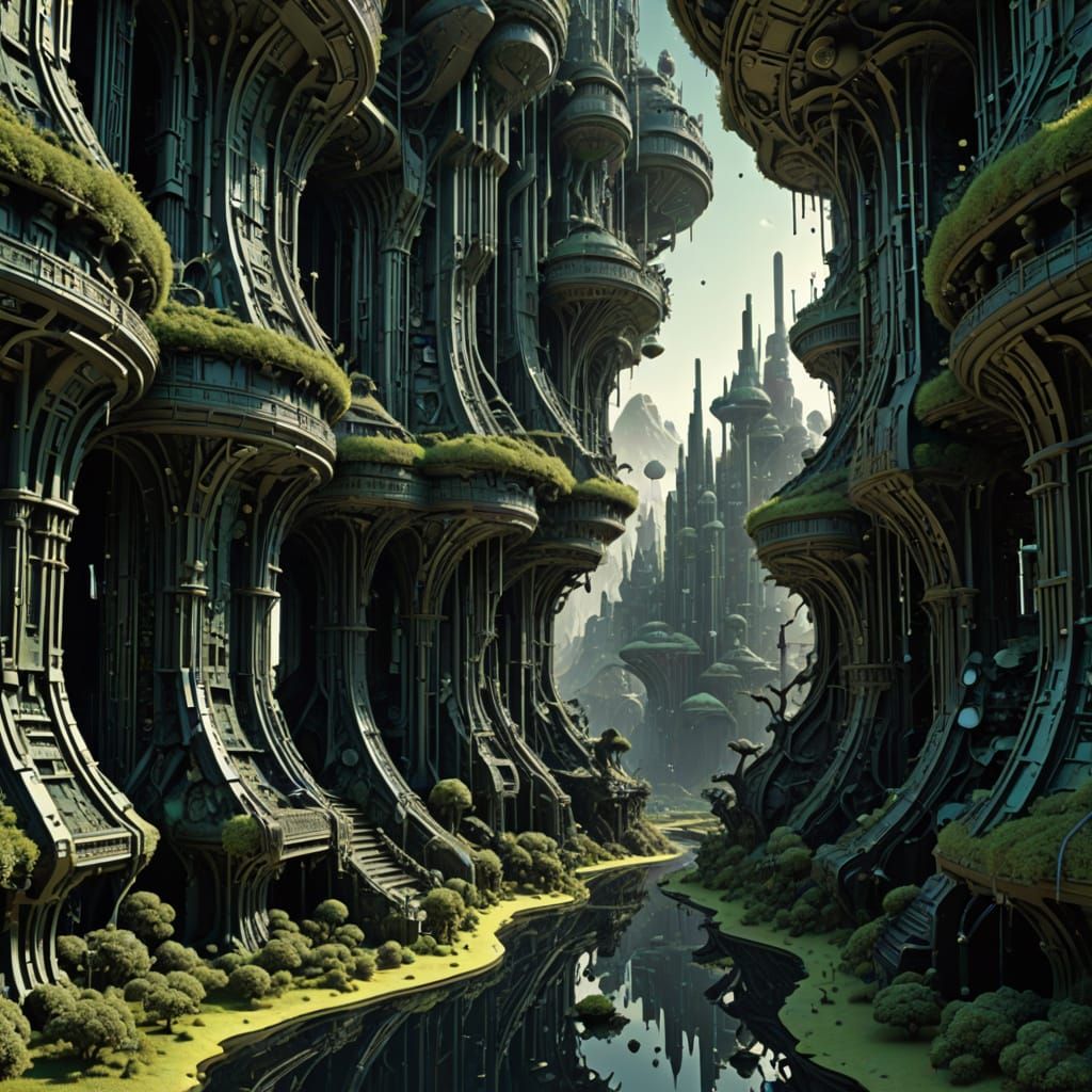 Mandelbulb Architecture in Cyberpunk Code