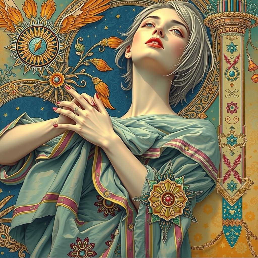 Hyperrealistic AI Image with Fine, Sharp Detail