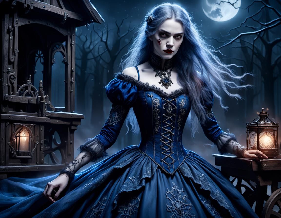 Vampire vs. Werewolf in Abandoned Mill