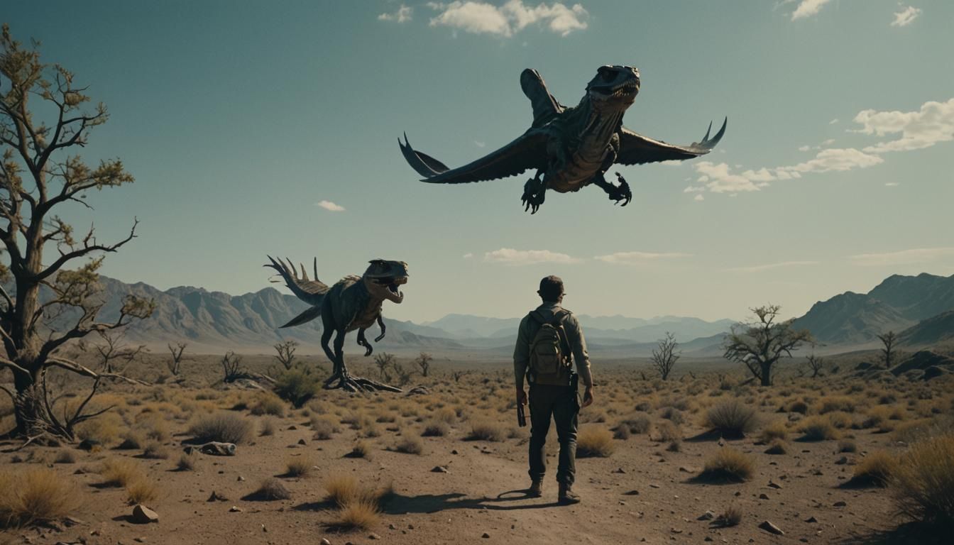 Dramatic Cinematic Film Still for Artist Header