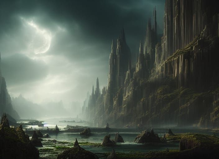 Epic Cinematic Digital Matte Painting