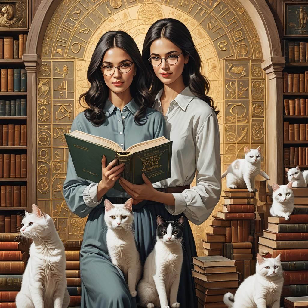 Attractive Woman Holding Spiritual Best Seller Book