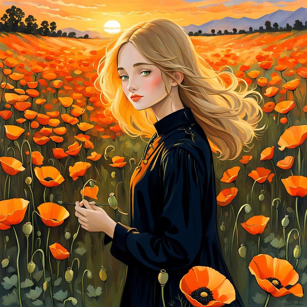orange poppy v4