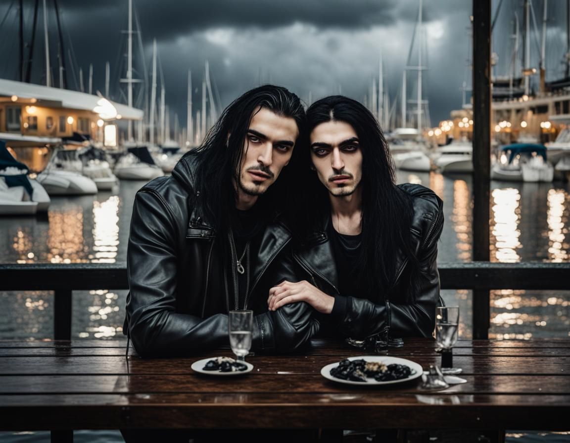 Arabic men in love, gothic subculture