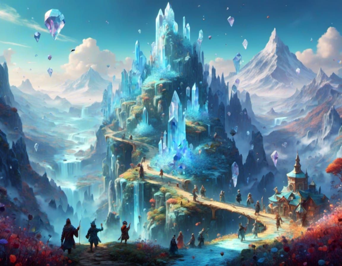 road to the crystal mountain