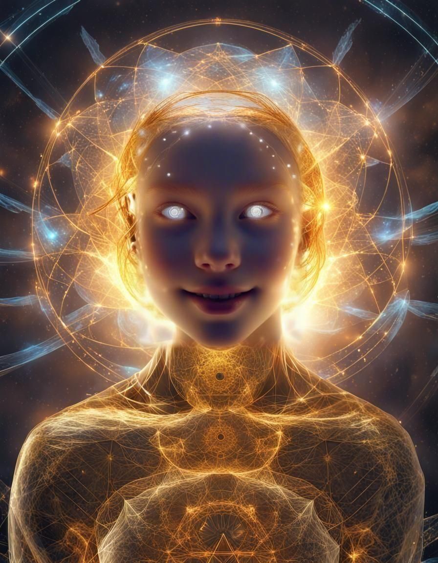 Gold Ring Design Transmuting Negative Energy in 3D