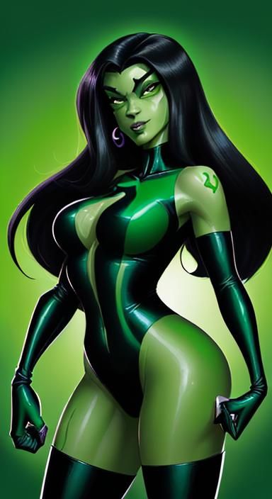 Shego as the Fantastic Four