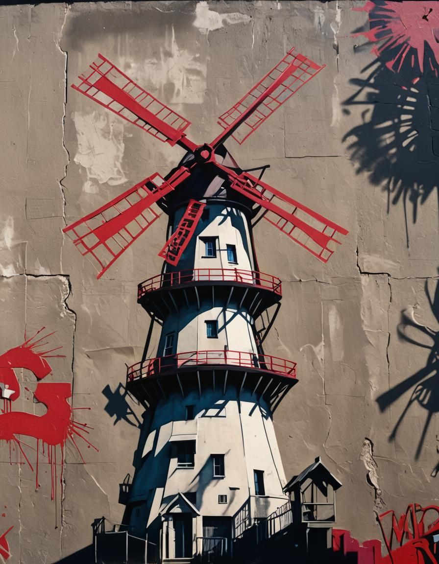 Moulin Rouge, By Banksy