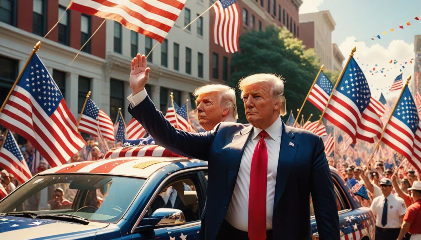 In another timeline he is the most popular president ever.