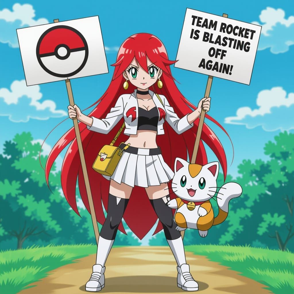 Musashi from Pokemon in Shibuya Halloween Party