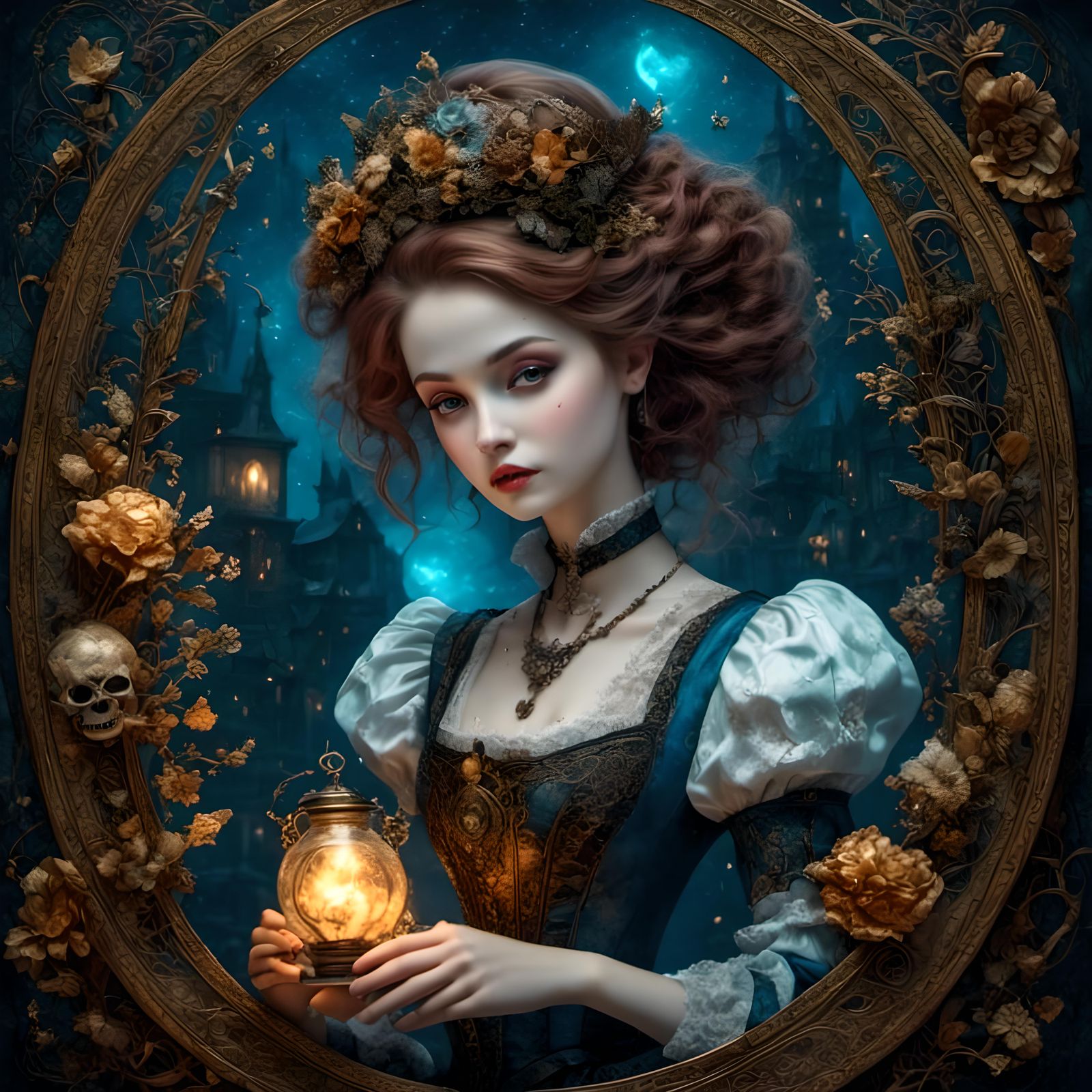 Surreal Fantasy Art with Intricate Details