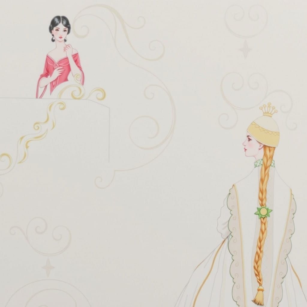 18th Century Women in Opulent Baroque Style