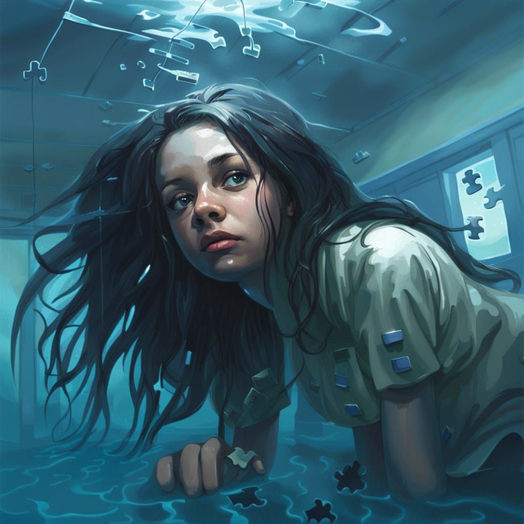 Underwater Hospital Puzzle in Sinister Style