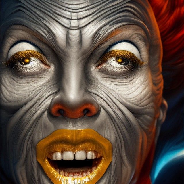 Vibrant Gringotts Portrait in Realistic Oil Painting Style