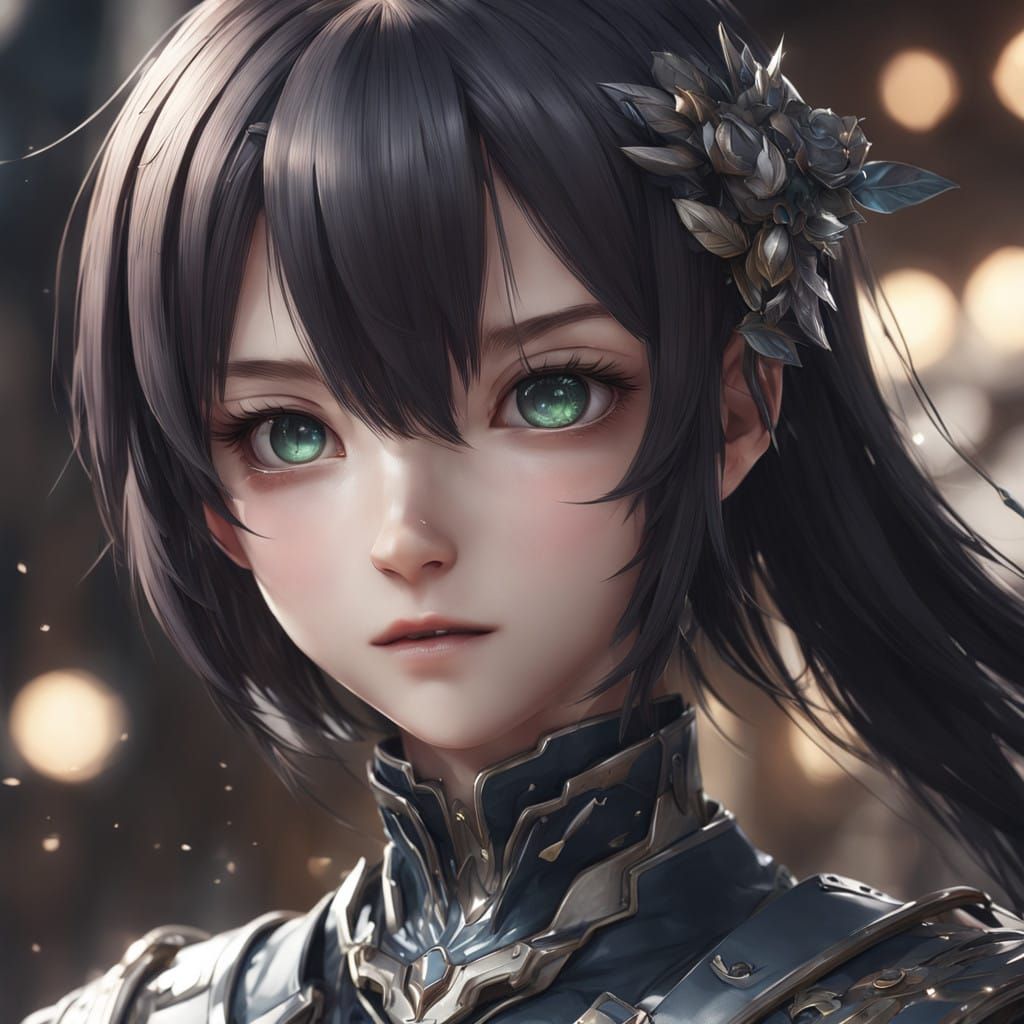 Ethereal 3D Anime Art of a Closer