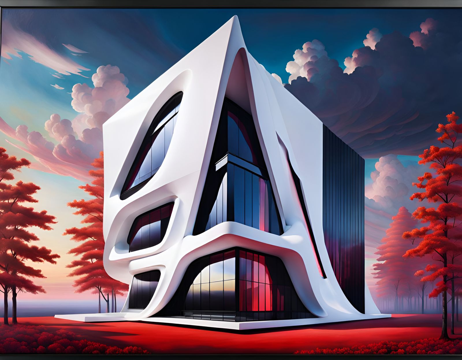 House Abstract by Kazimir Malevich