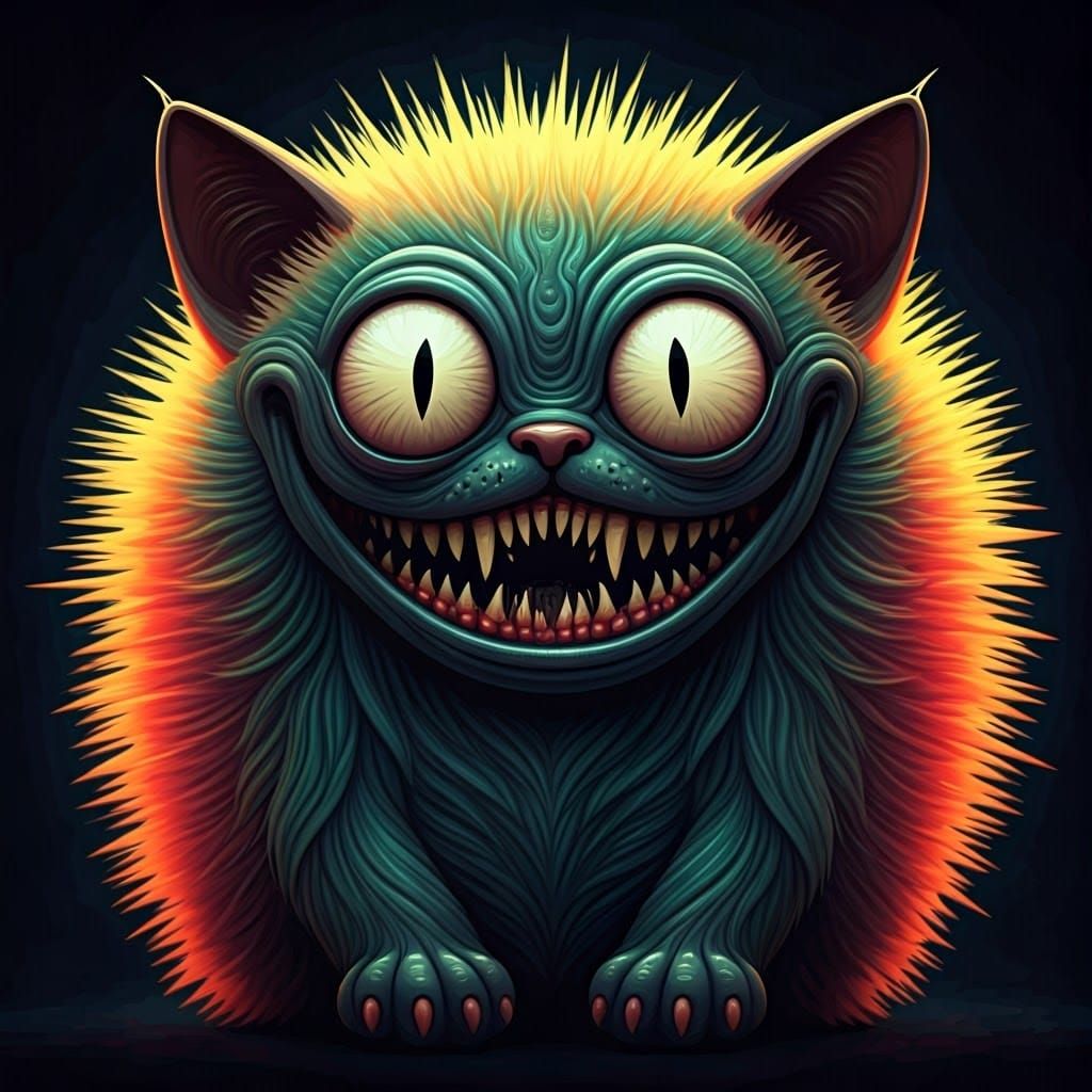 Grotesquely Adorable Lovecraftian Horror Creature