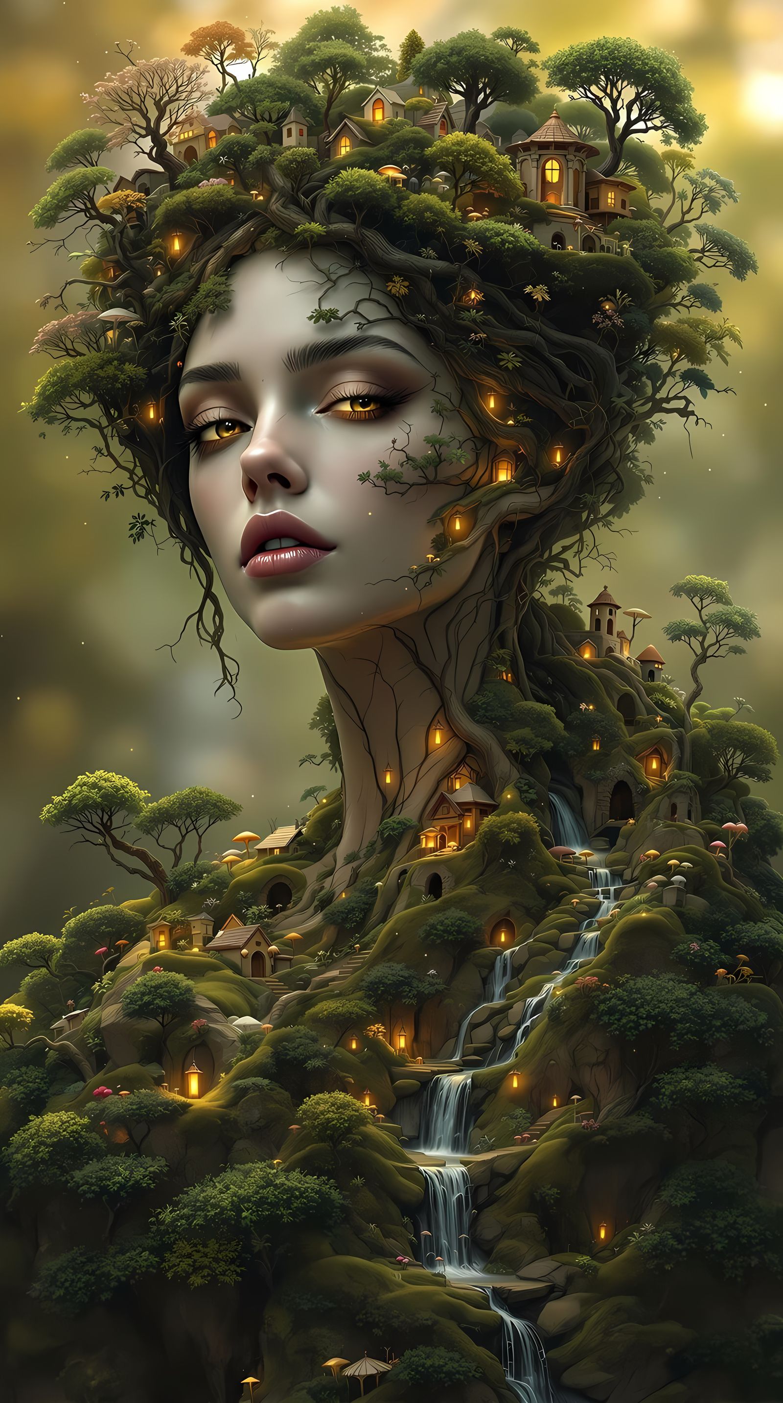 Ethereal Goddess of the Living Earth