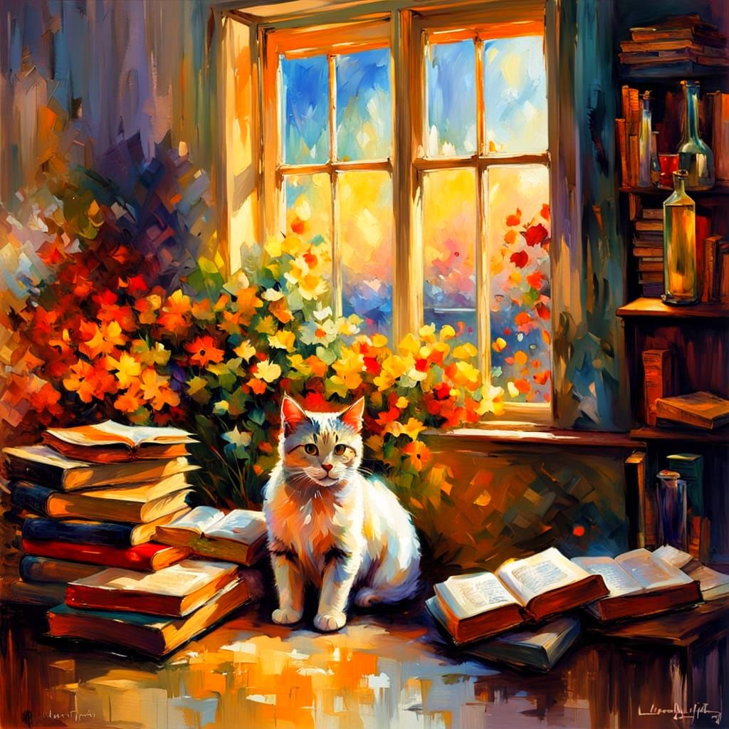 The cat
