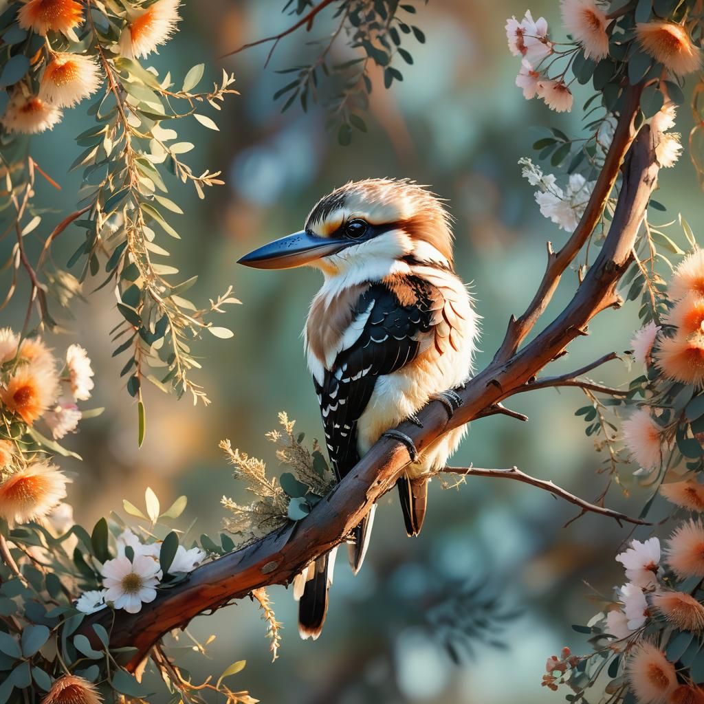 Australian Kookaburra Scenery