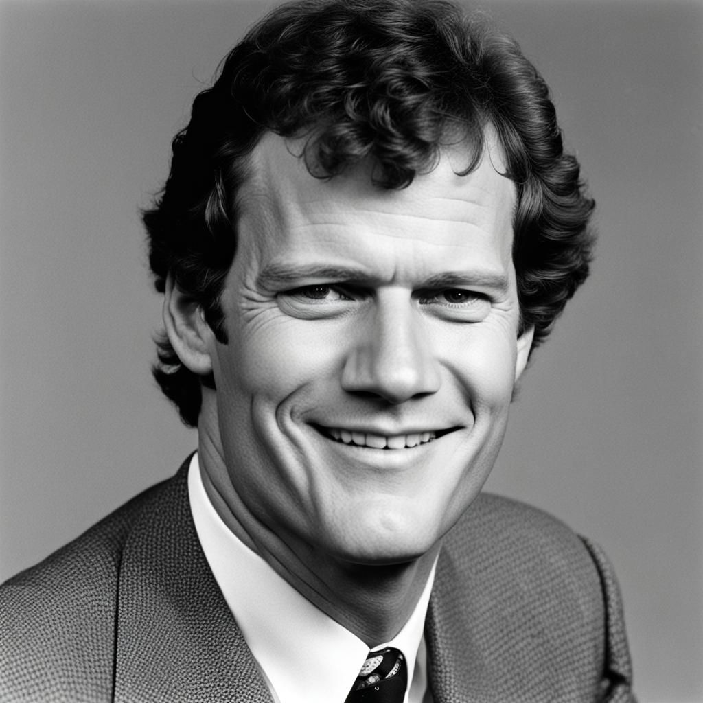David Letterman in the 1980s
