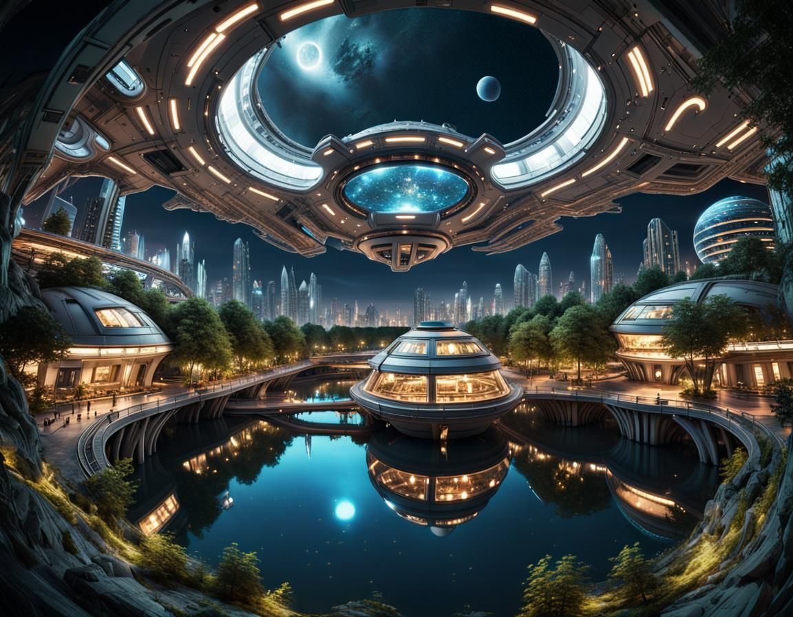 A City Within a Generation-Spaceship